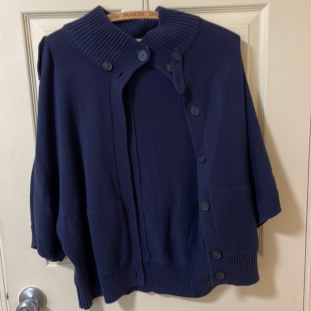 Esprit navy shell sweater